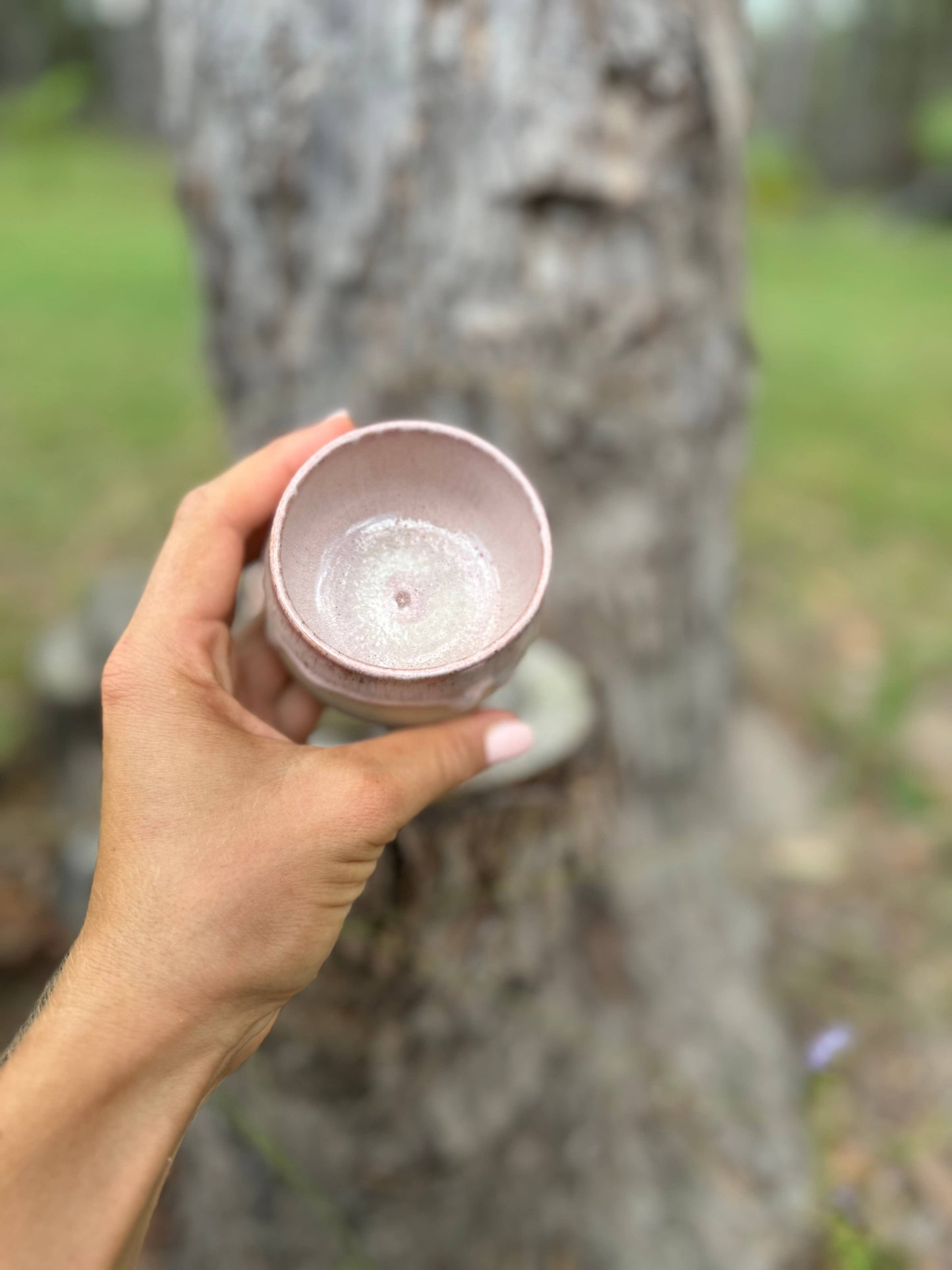 Wolf and Clay - Mini Hug Mug - Pink