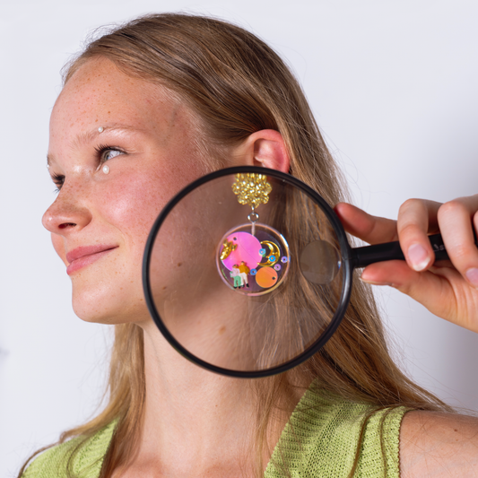 Funky Fun You - Spacey Earrings