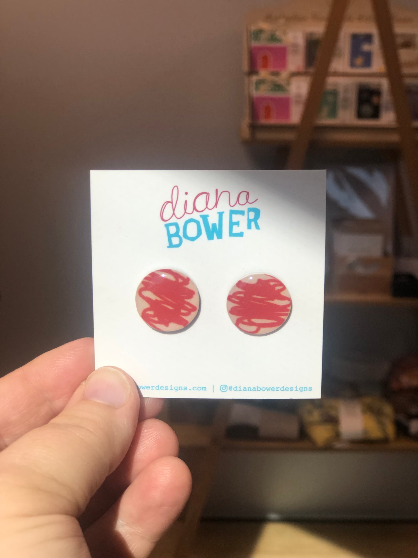 Diana Bower Designs - Earrings - Large Studs