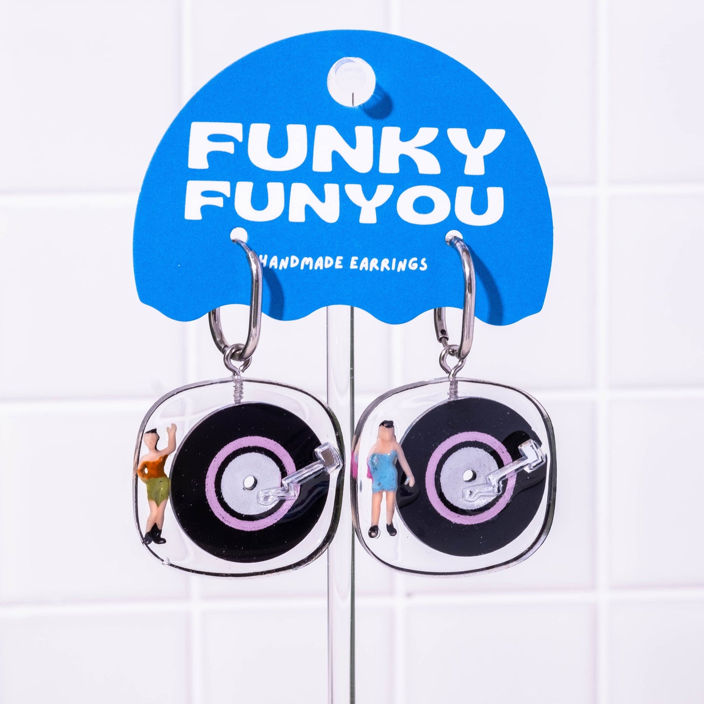 Funky Fun You - Music Lovers Earrings