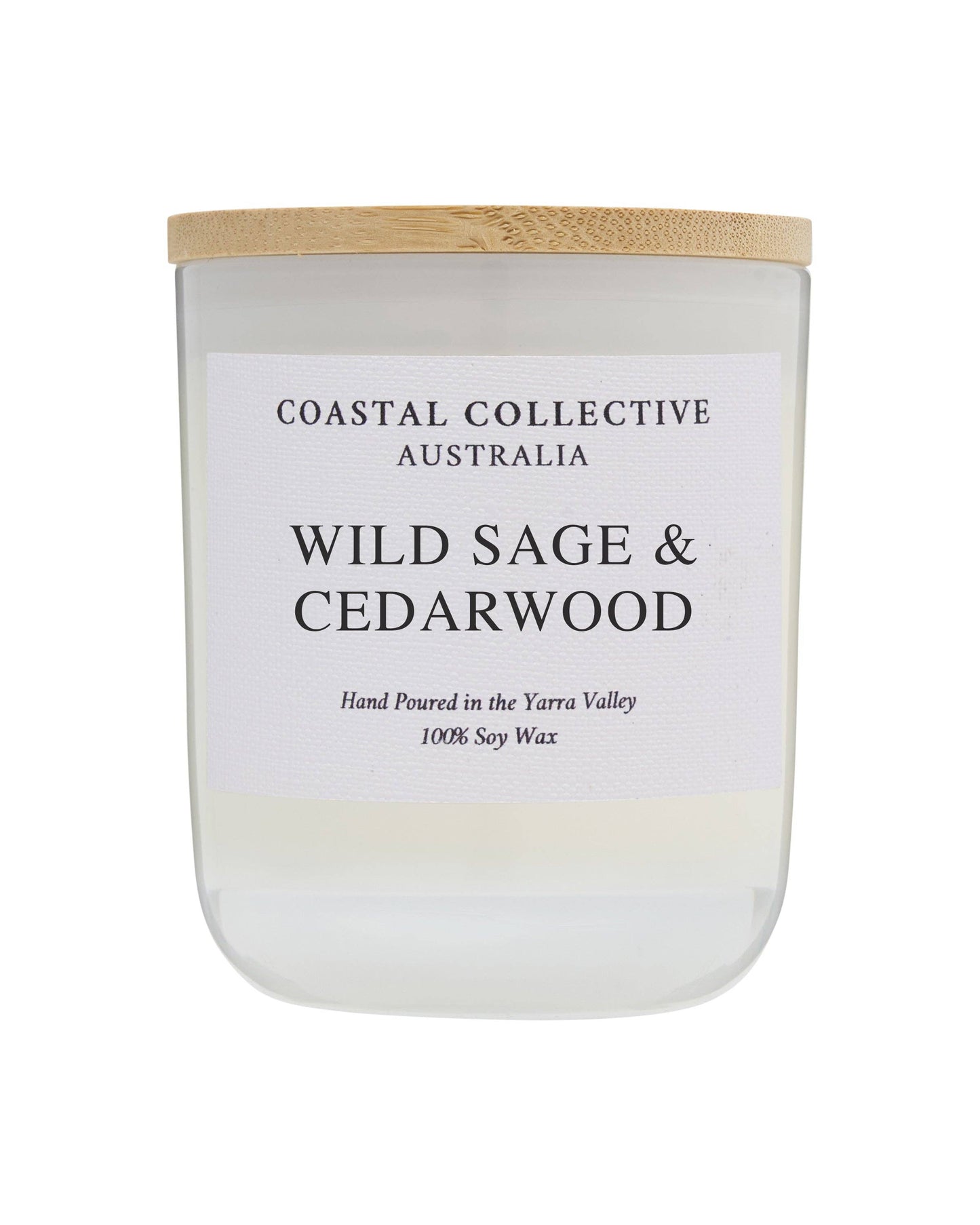PRE-ORDER AVAILABLE - Coastal Collective Australia - Candle - Wild Sage & Cedarwood