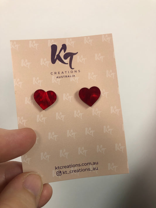 KT Creations Australia - Earrings - Hearts