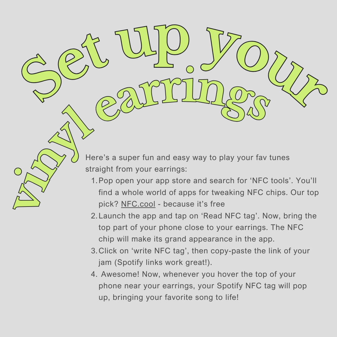 Funky Fun You - Music Lovers Earrings