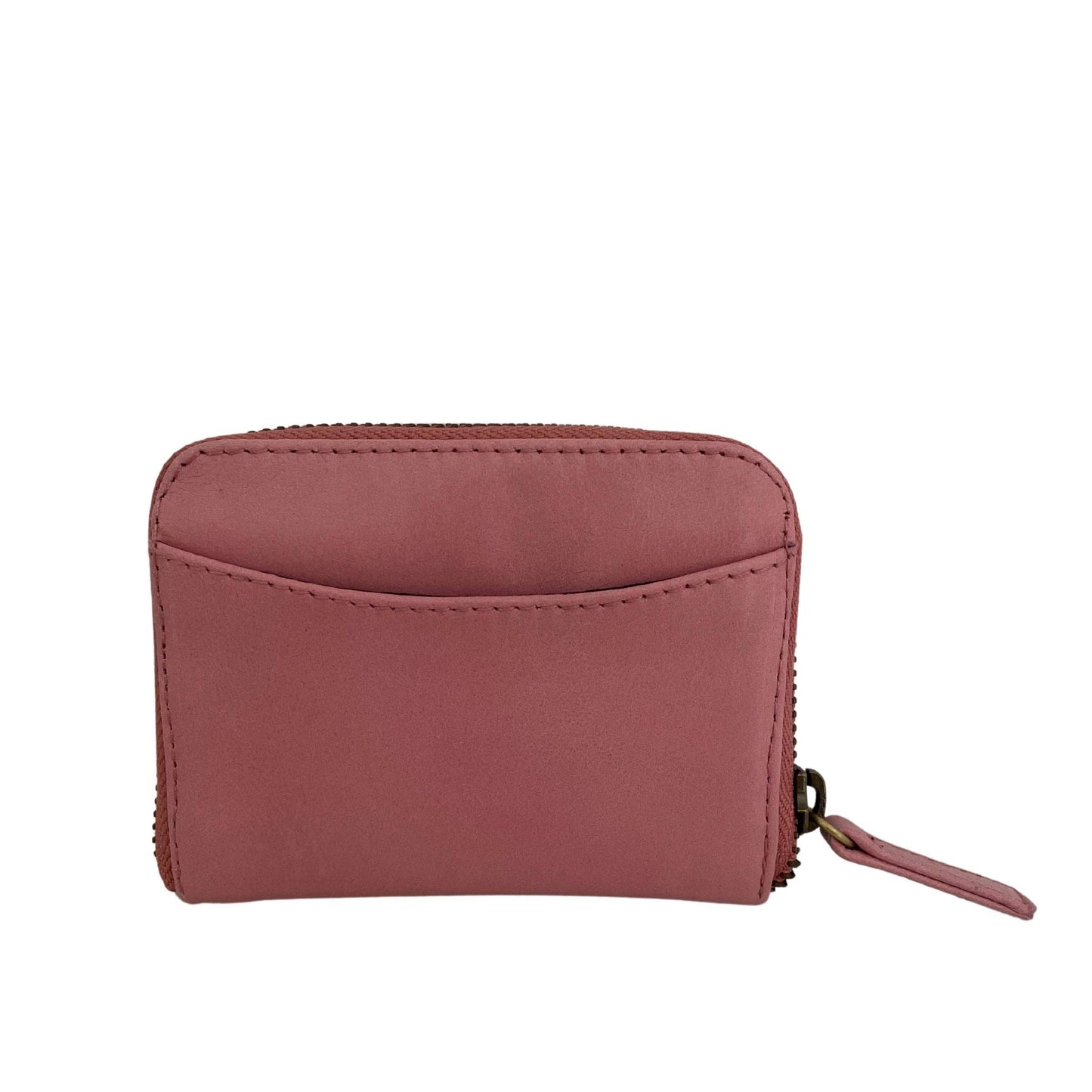 Empire of Bees - Claire Leather Card Wallet - Pastel Pink