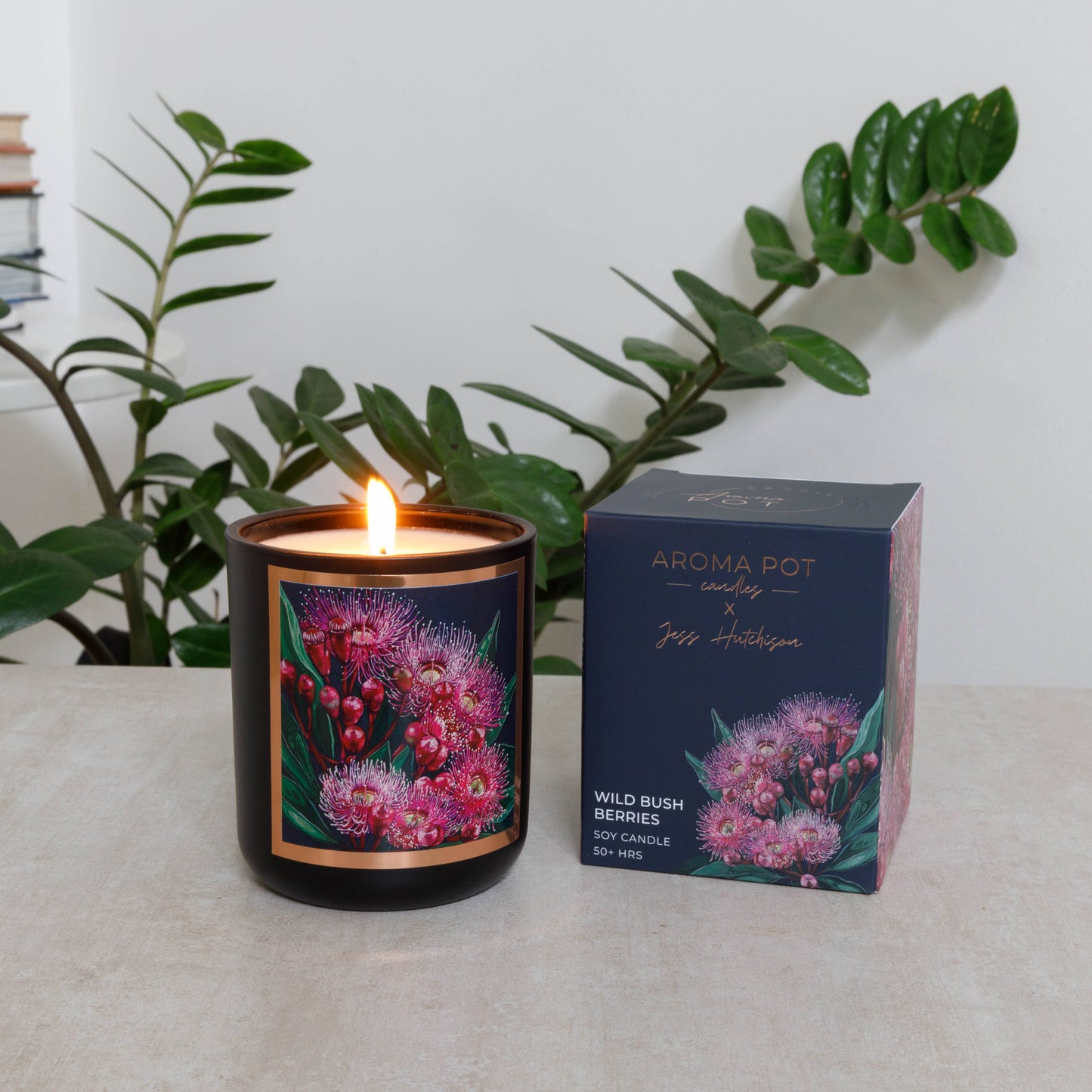 Aroma Pot - Candle - Wild Bush Berries