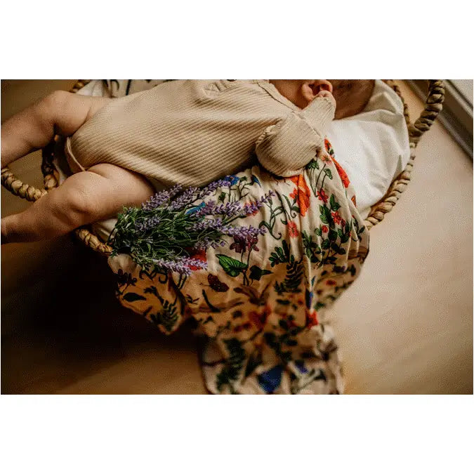 ANO - Baby Wrap/Swaddle - Vintage Insects