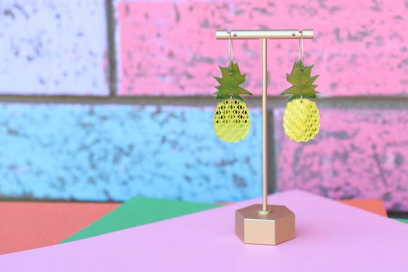 Little Geraldine - Earrings - Pineapple