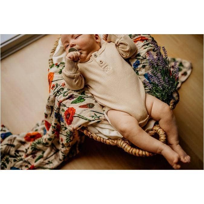 ANO - Baby Wrap/Swaddle - Vintage Insects