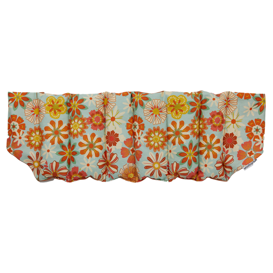 Wheatbags Love - Wrap Around Heat Pack - Groovy Flowers Khaki