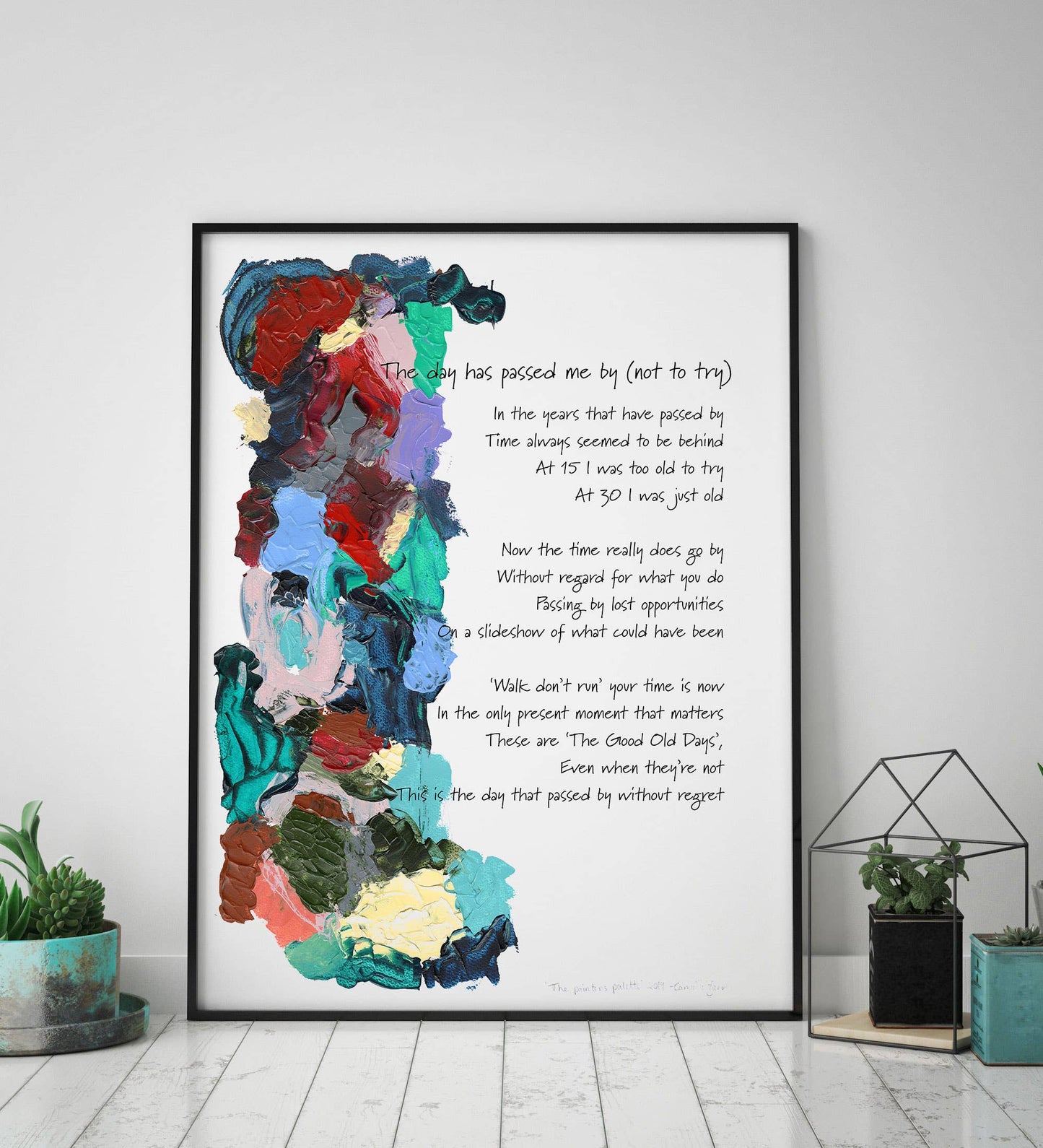 Camille Barr - Poster - The Day Has Passed Me By (not to Try)