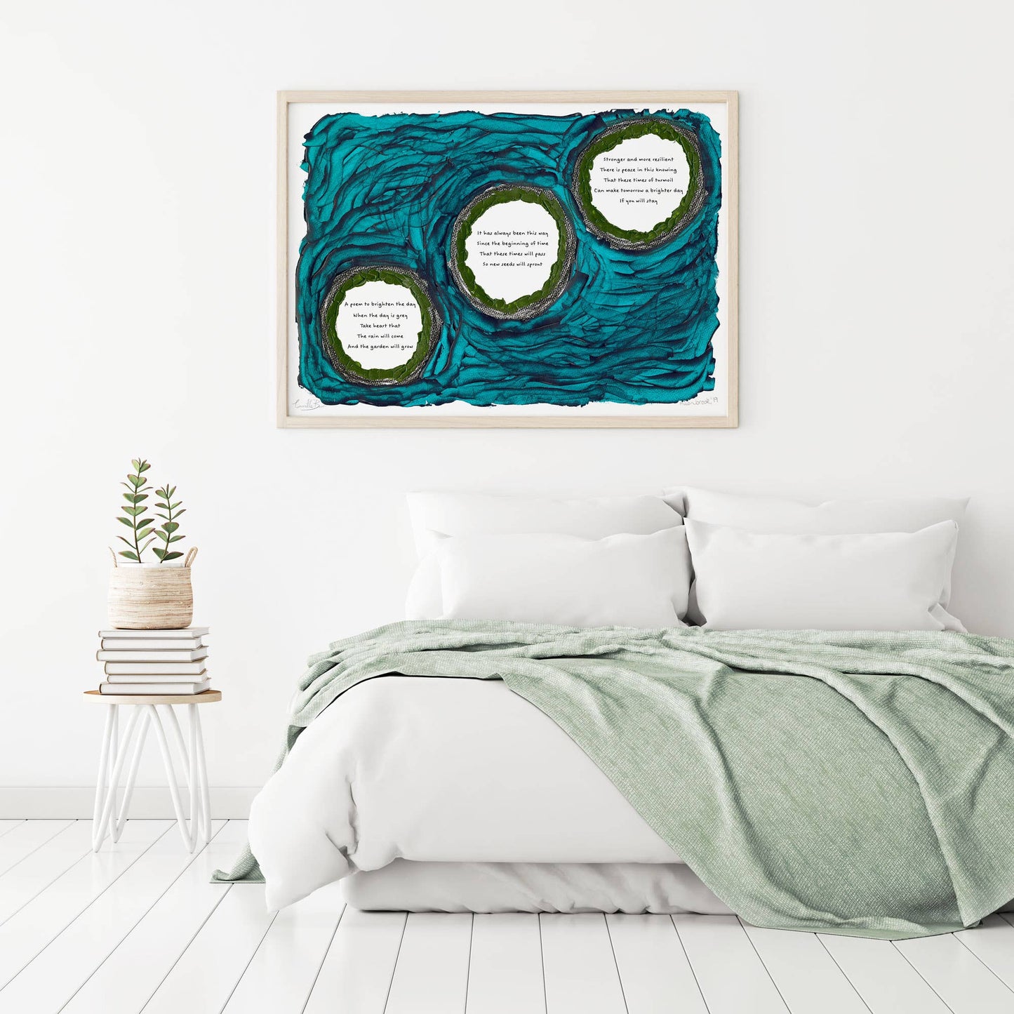Camille Barr - Poster - A Poem to Brighten the Day
