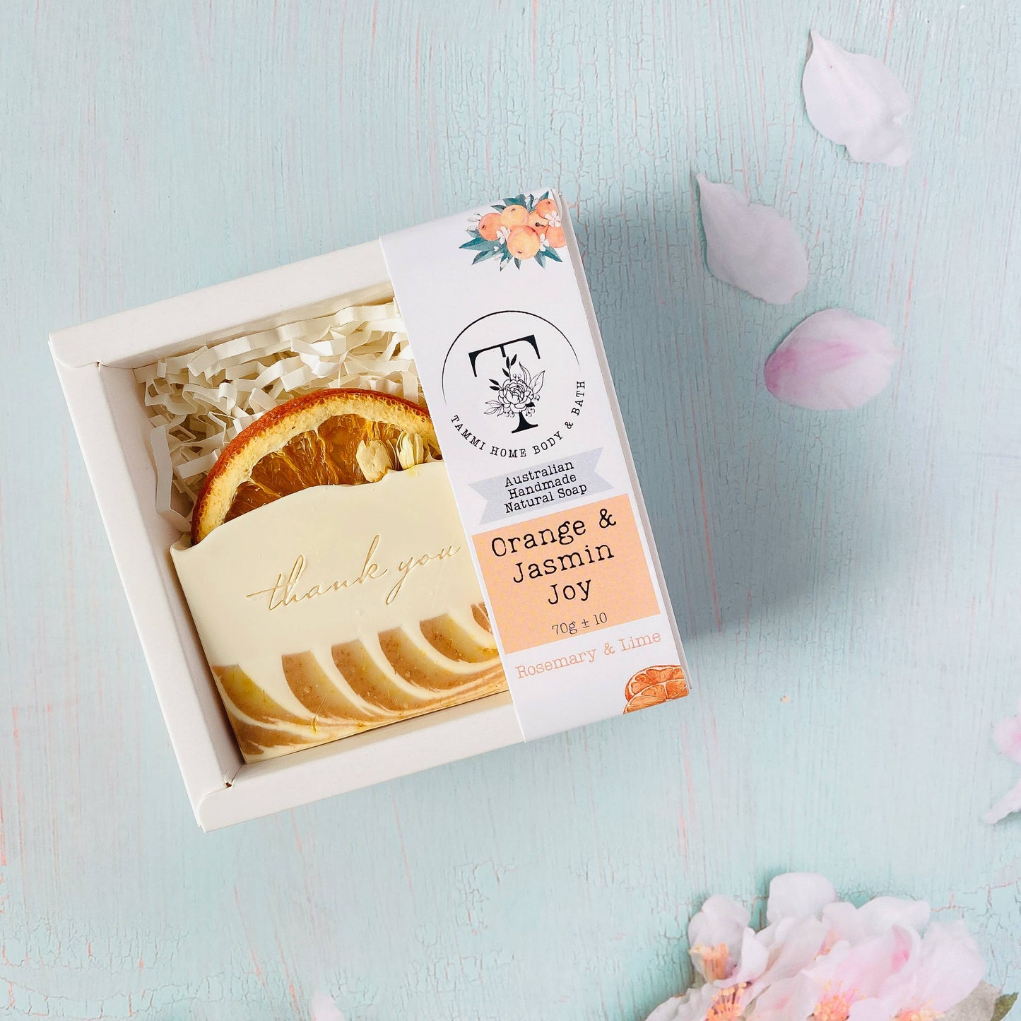 Tammi Home Body & Bath - Soap - Orange & Jasmin Joy