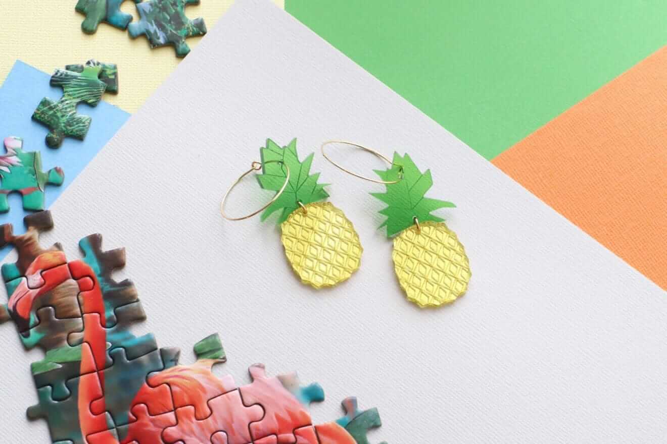 Little Geraldine - Earrings - Pineapple