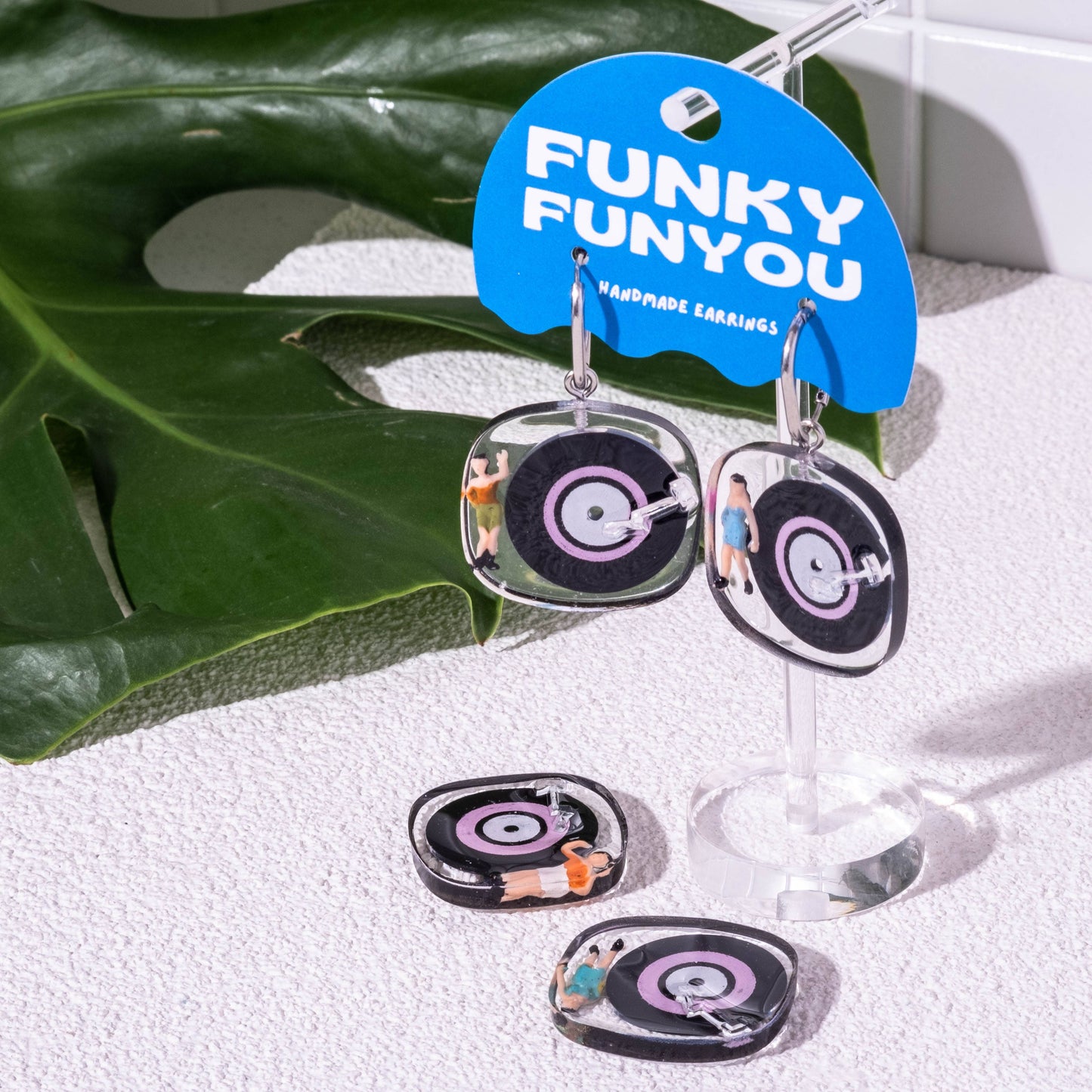 Funky Fun You - Music Lovers Earrings