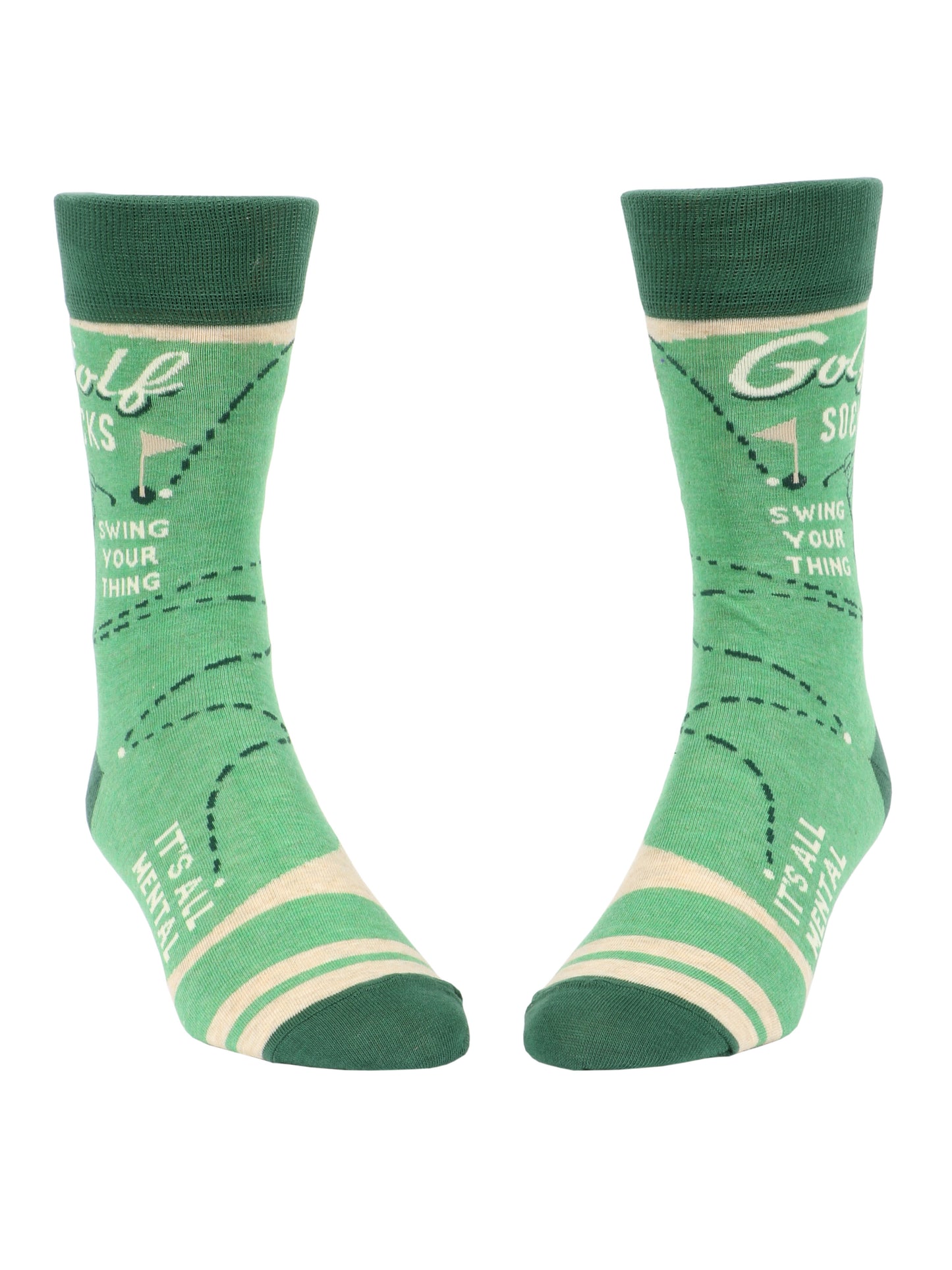 Blue Q - Men's Crew Socks - Golf Socks