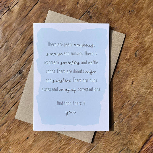 To & From Cards - Greeting Card - And Then There Is You