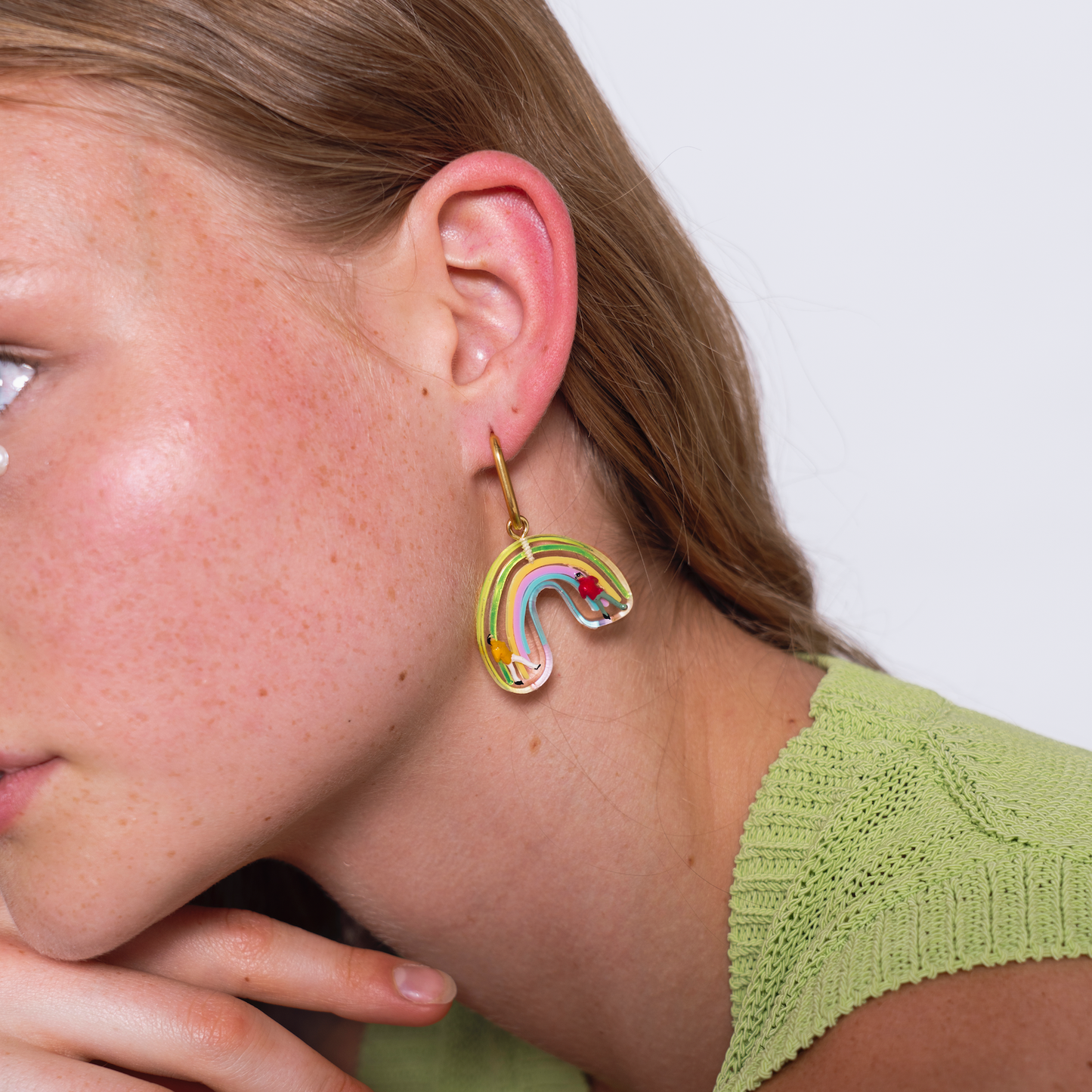 Funky Fun You - Rainbow Earrings