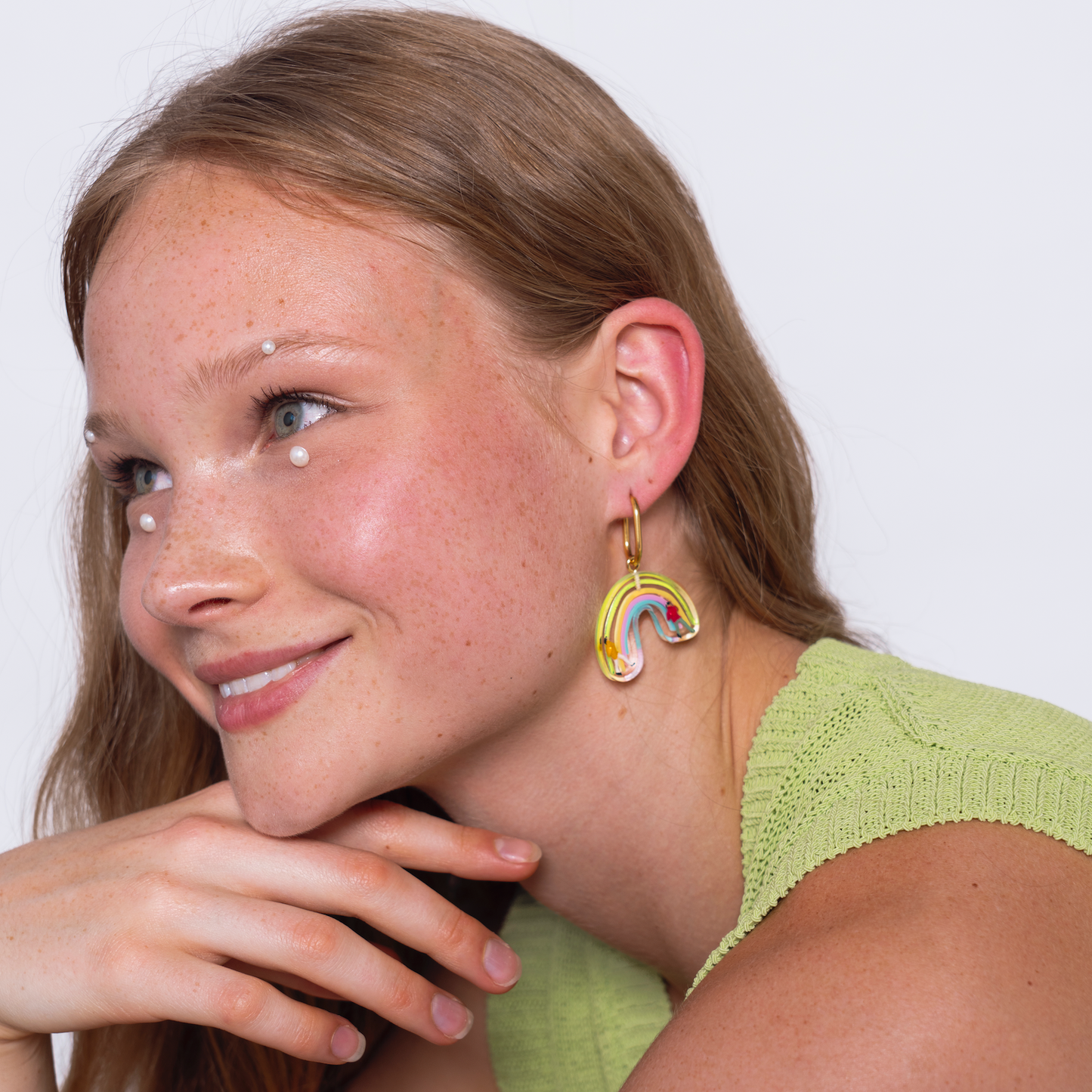 Funky Fun You - Rainbow Earrings