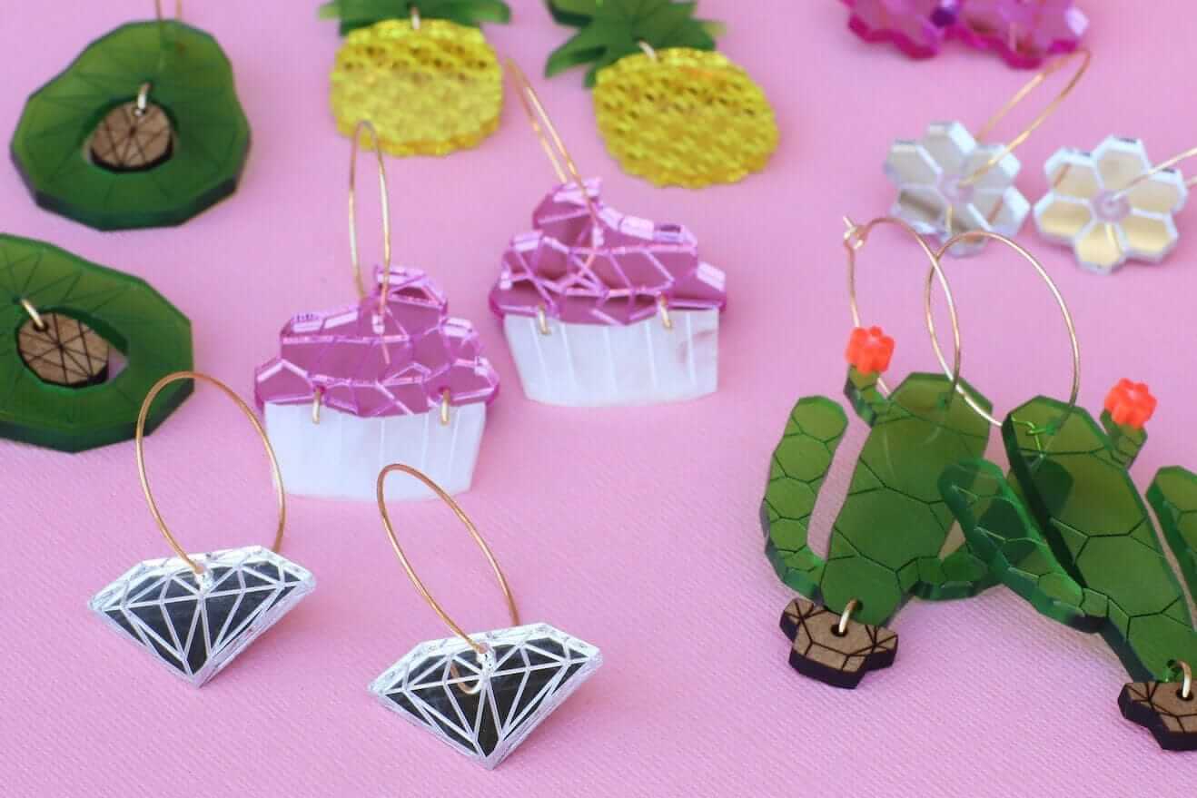 Little Geraldine - Earrings - Pineapple