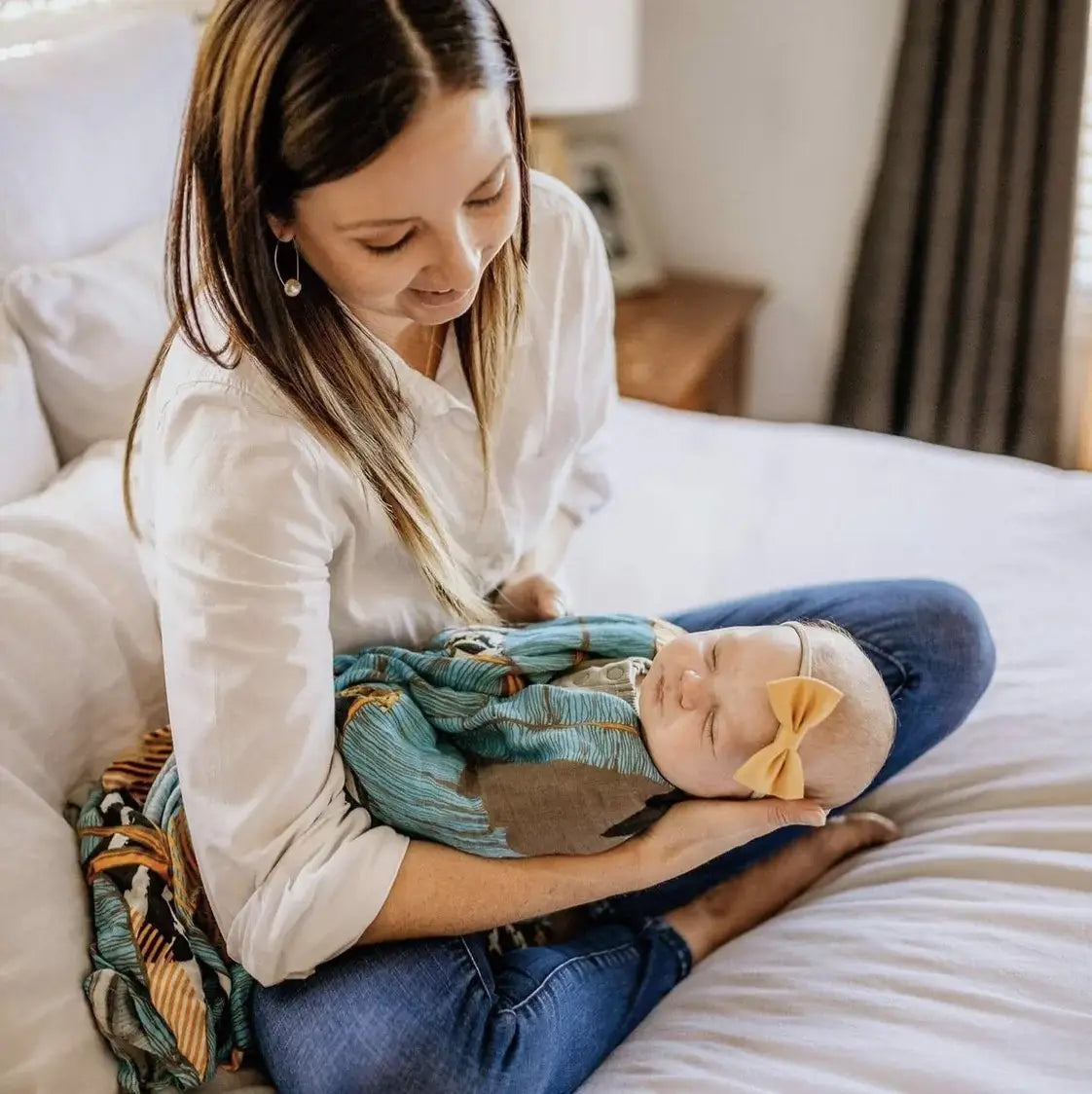 ANO - Baby Wrap/Swaddle - Havana Blue