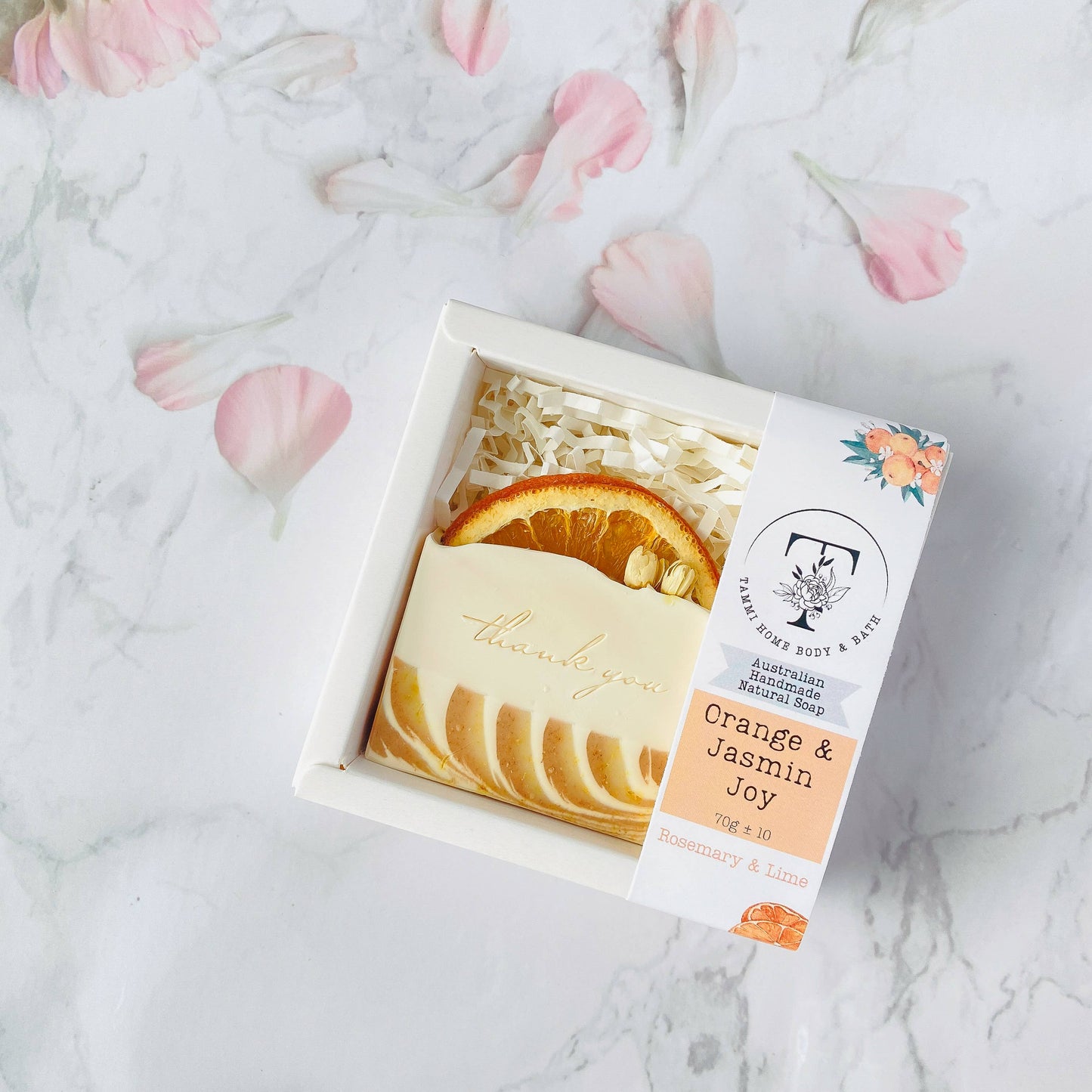 Tammi Home Body & Bath - Soap - Orange & Jasmin Joy
