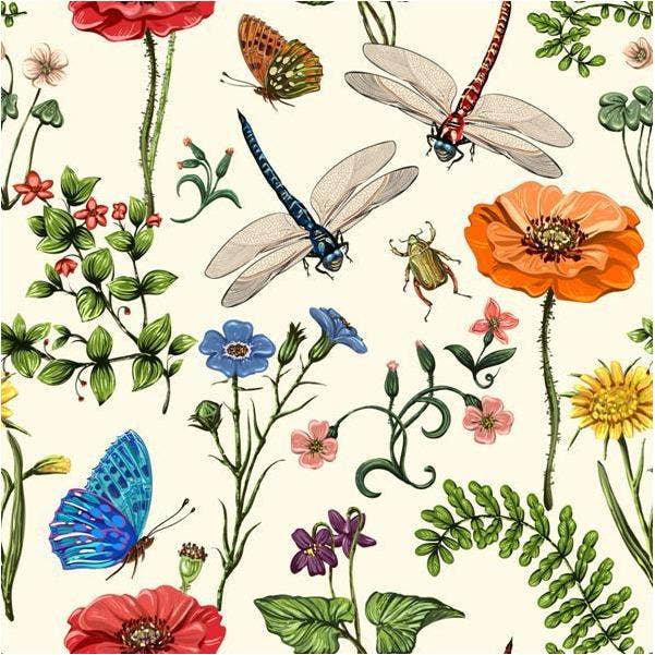 ANO - Baby Wrap/Swaddle - Vintage Insects