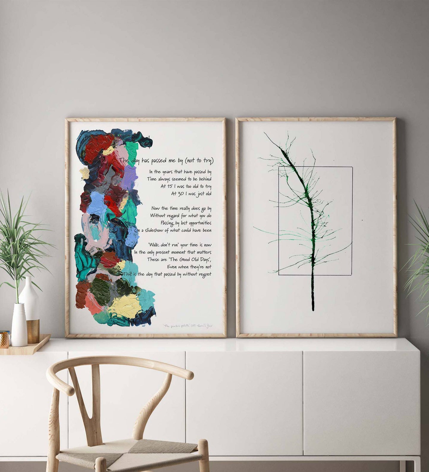 Camille Barr - Poster - The Day Has Passed Me By (not to Try)