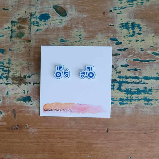 Samantha's Studio - Earrings - Tractor Studs