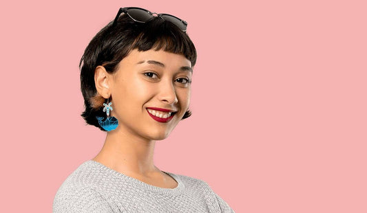 Little Geraldine - Earrings - Whale Hooks