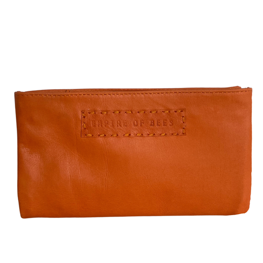 Empire of Bees - Maggie Leather Wallet - Persimmon