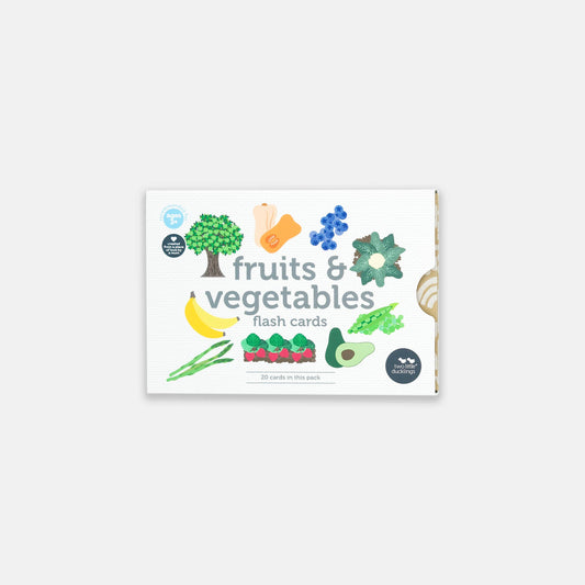 Fruit and Vegetables Flash Cards