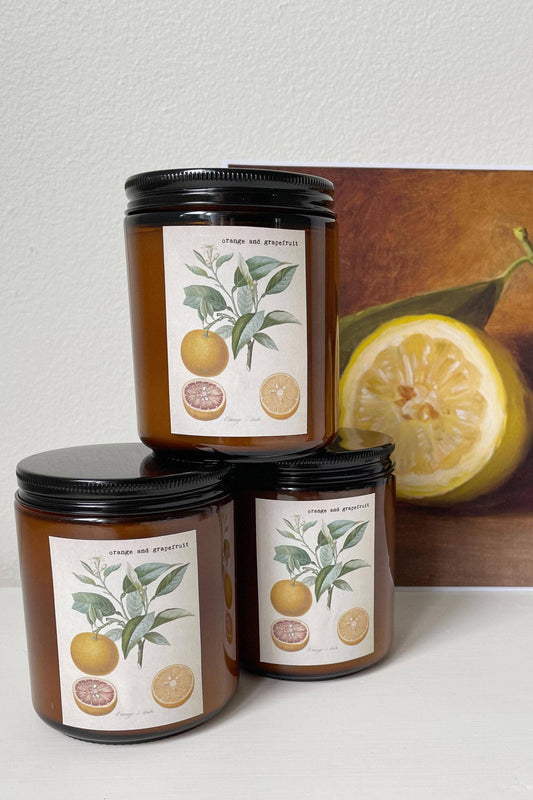 Lazybones - Candle - Orange and Grapefruit