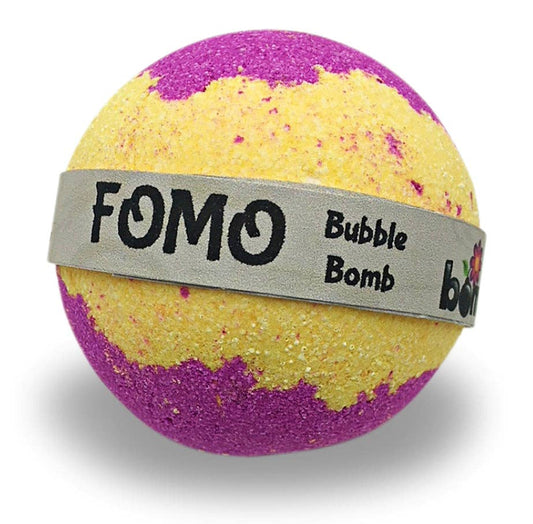 Bomd - FOMO Bubble Bath Bomb - Fun Fizzy Colourful
