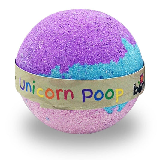 Bomd - Unicorn Poop Bubble Bath Bomb - All Natural Bath Time Fun!