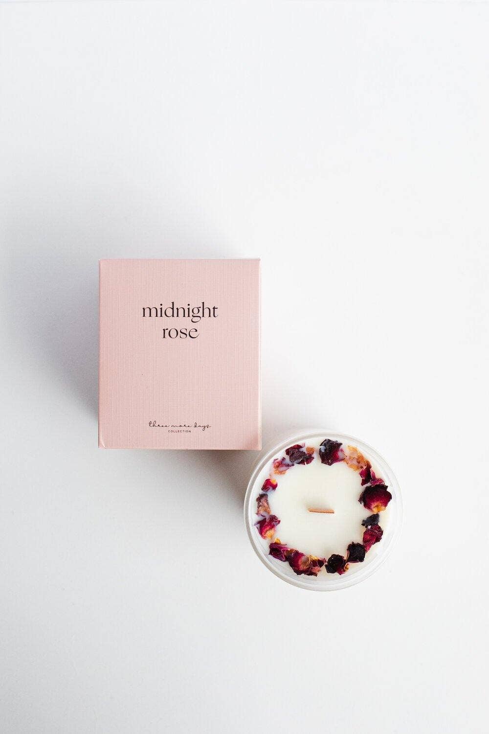 midnight rose - Candle