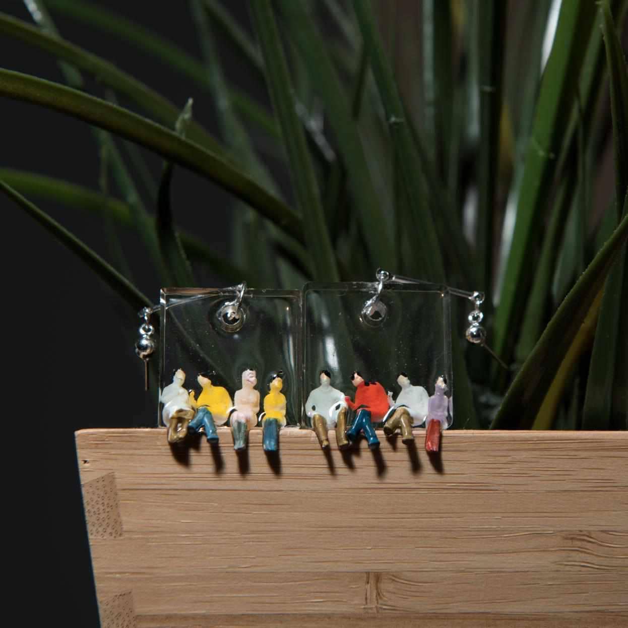 Funky Fun You - Friendship Earrings