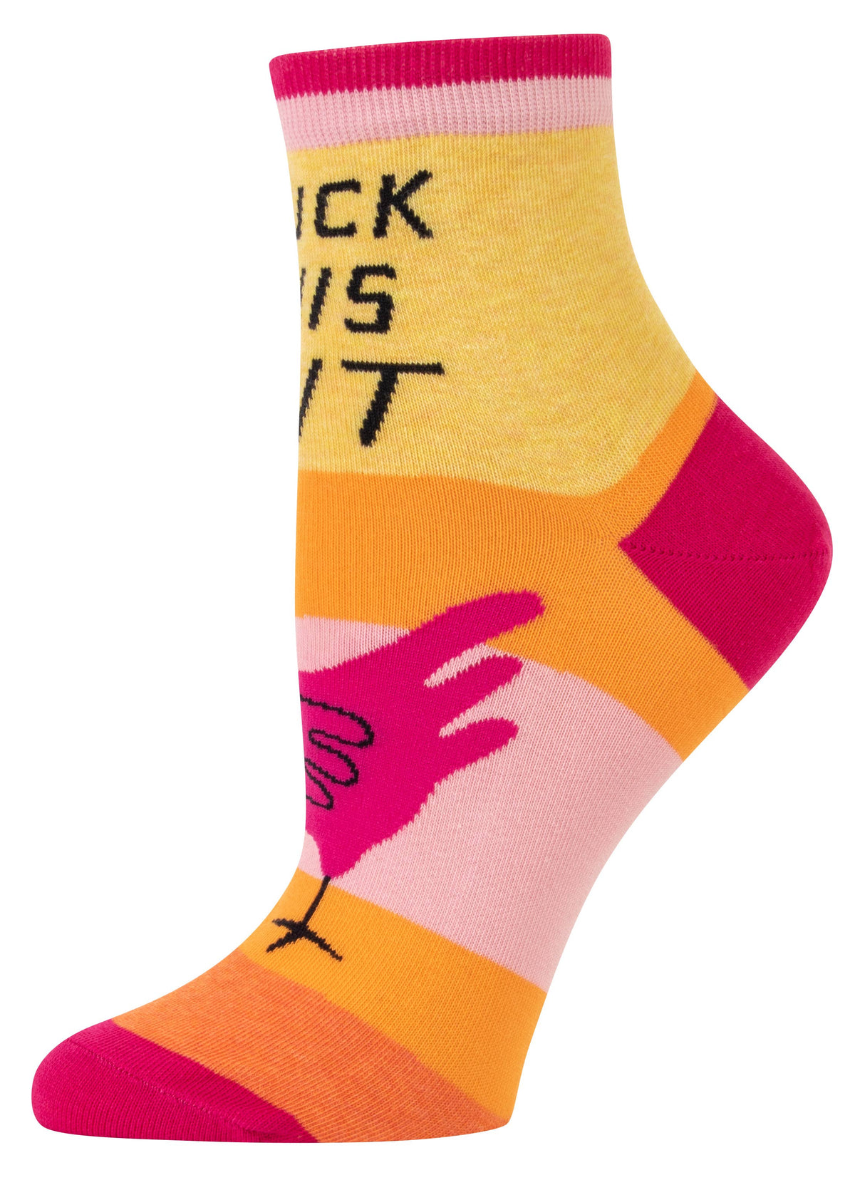 Blue Q - Ankle Socks - Cluck This Shit
