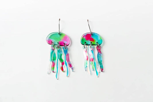 Little Geraldine - Earrings - Jellyfish