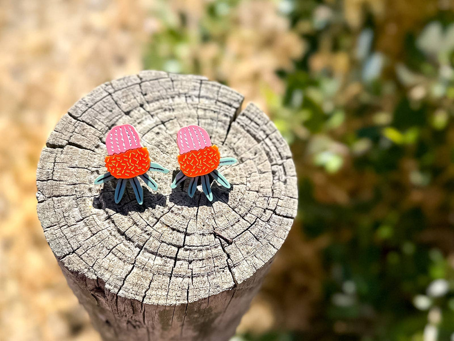 Little Geraldine - Earrings - Banksia