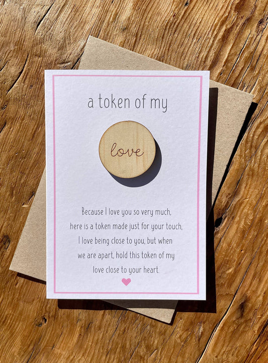 To & From Cards - Greeting Cards - Token of my Love