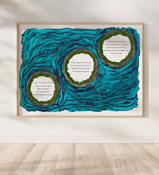 Camille Barr - Poster - A Poem to Brighten the Day
