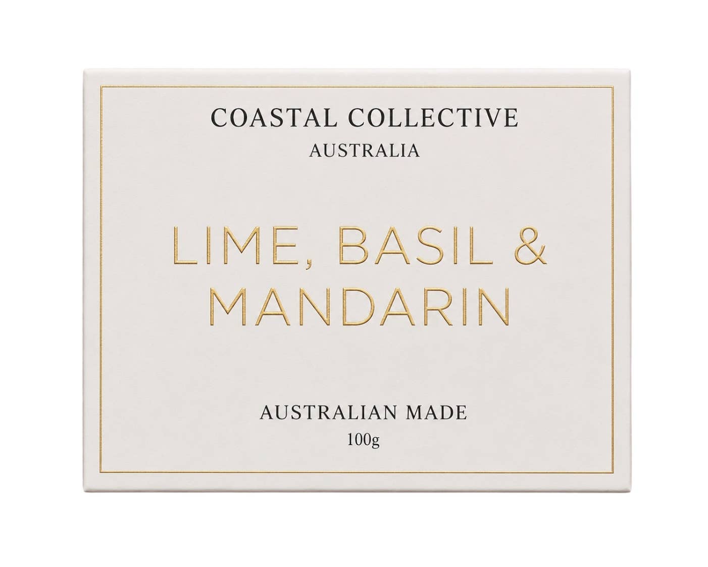 PRE-ORDER AVAILABLE - Coastal Collective Australia - Body Bar - Lime, Basil & Mandarin