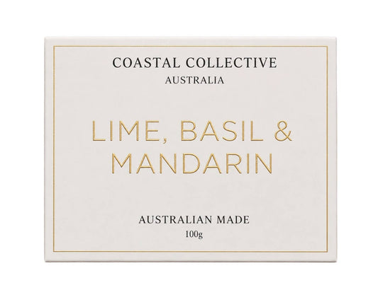 PRE-ORDER AVAILABLE - Coastal Collective Australia - Body Bar - Lime, Basil & Mandarin