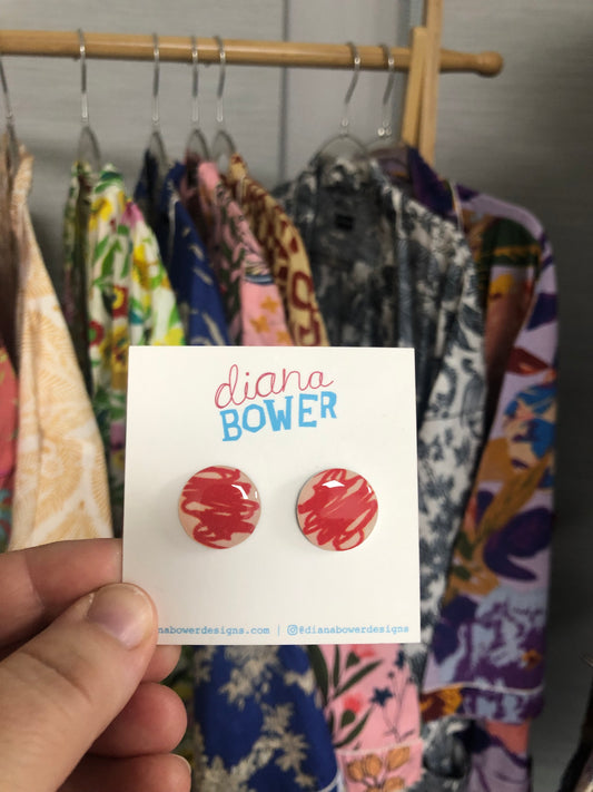 Diana Bower Designs - Earrings - Large Studs