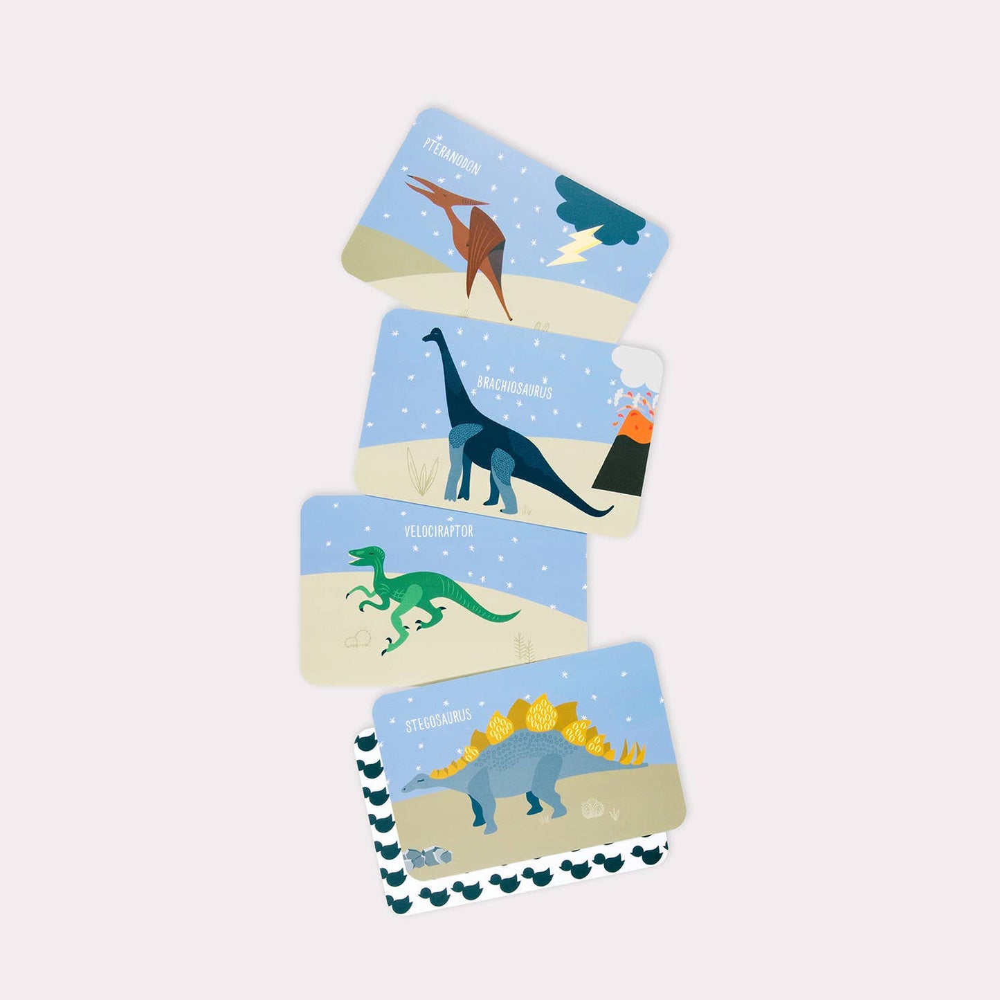 Two Little Ducklings - Snap and Memory Game - Prehistoric