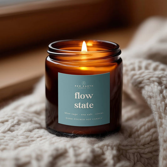 PRE-ORDER AVAILABLE - Red Earth Candle Co. - Soy Candle - Flow State