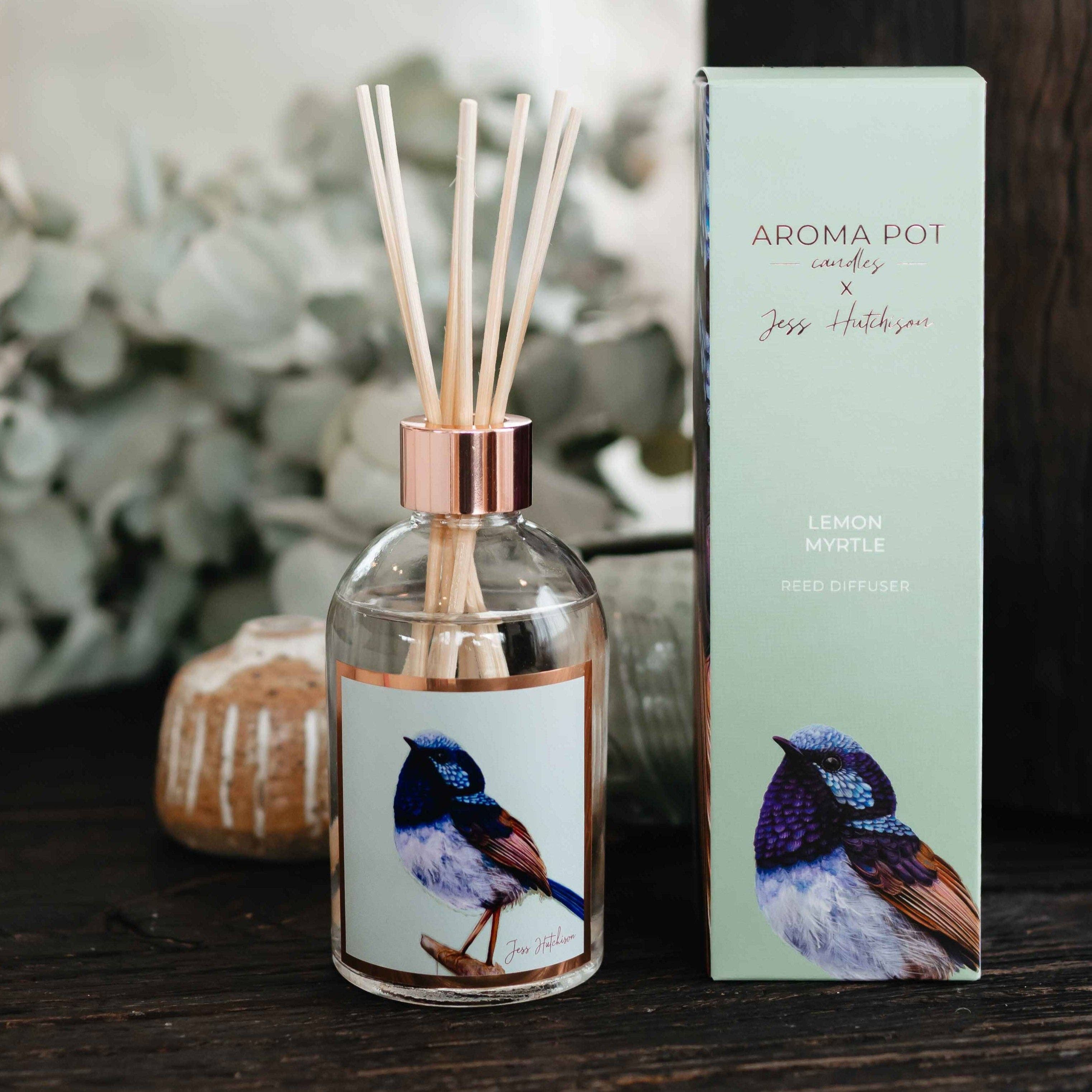 Aroma Pot - Reed Diffuser - Lemon Myrtle – Lemon Tree Wellness