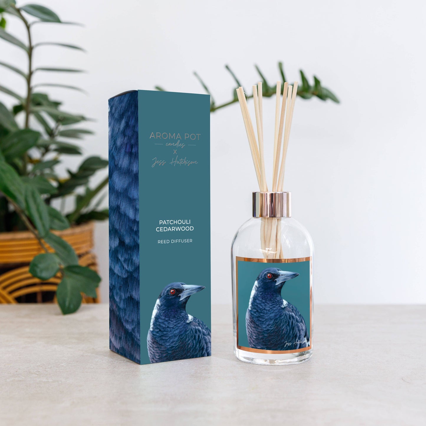 Aroma Pot - Reed Diffuser - Patchouli Cedarwood