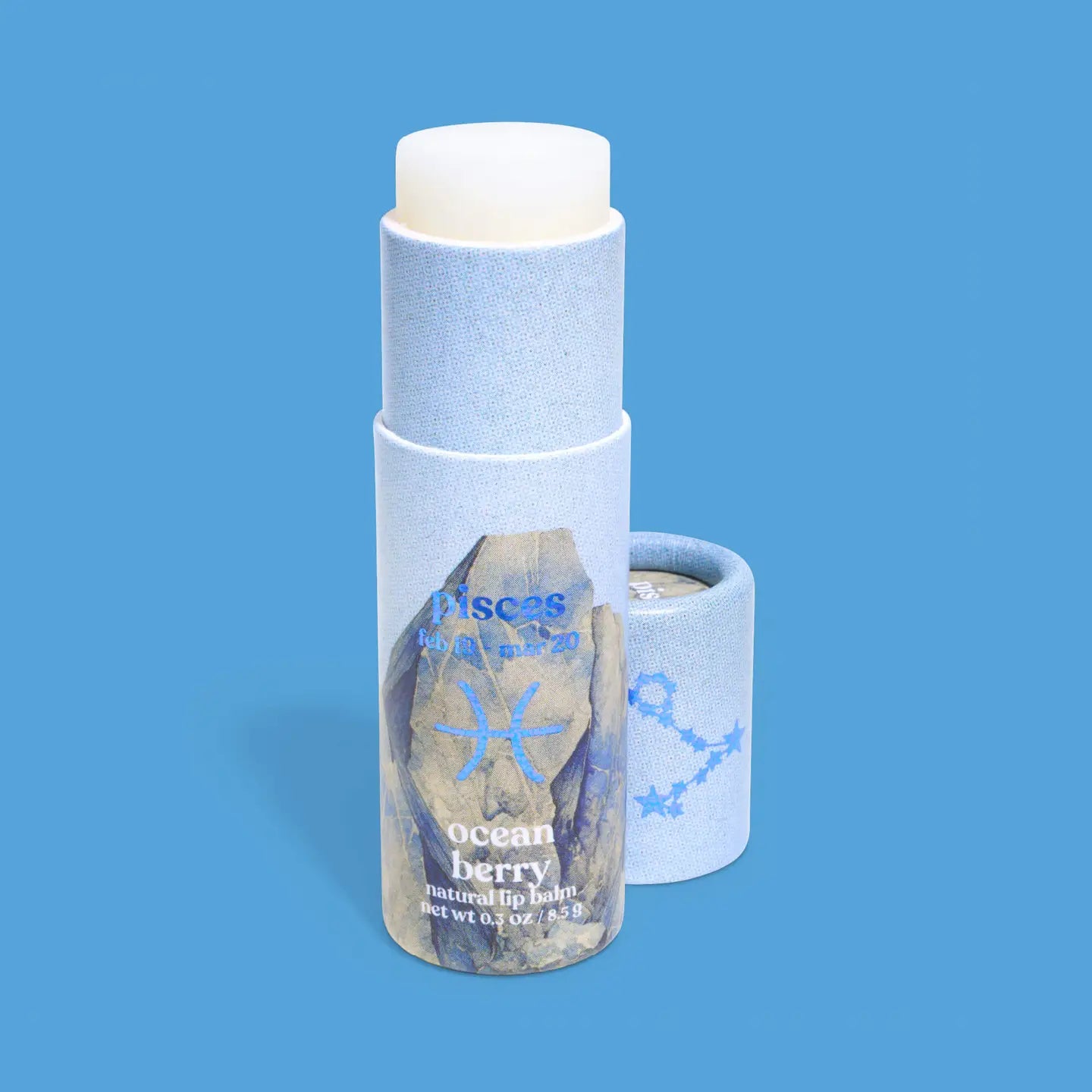 PRE-ORDER AVAILABLE - Poppy & Pout - Zodiac Lip Balm - Pisces | Ocean Berry