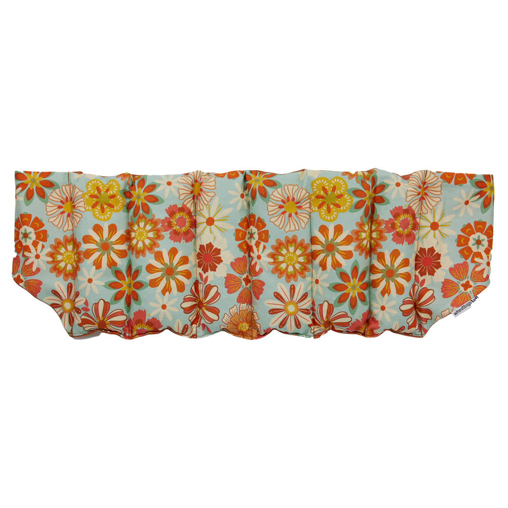 Wheatbags Love - Wrap Around Heat Pack - Groovy Flowers Khaki